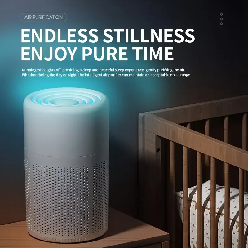 Portable HEPA Air Purifier with Scented Sponge
