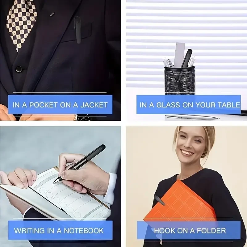 Portable 1080P HD Security Camera Pen - Mini Surveillance for Indoor/Outdoor Use