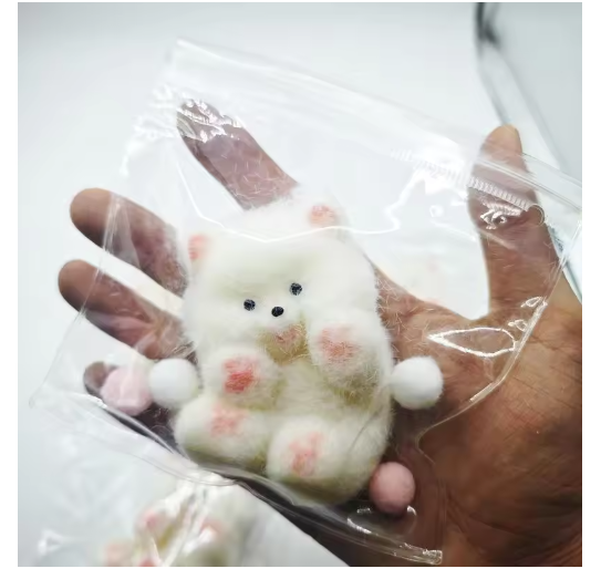 Kawaii Plush Bunny Angel Sheep Pig Curly Dog Ooze Feeling Relief Stress Squeeze Irritability Fingertip Toys Kids Squishy Gifts