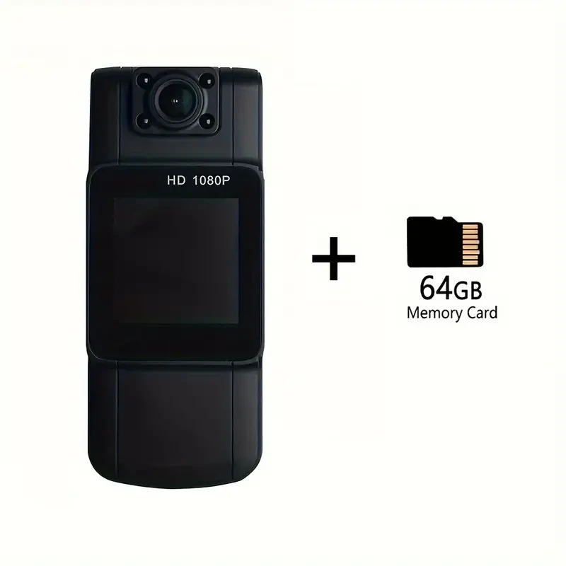 Portable 1080P Small Camera - Night Vision and Long Battery Life