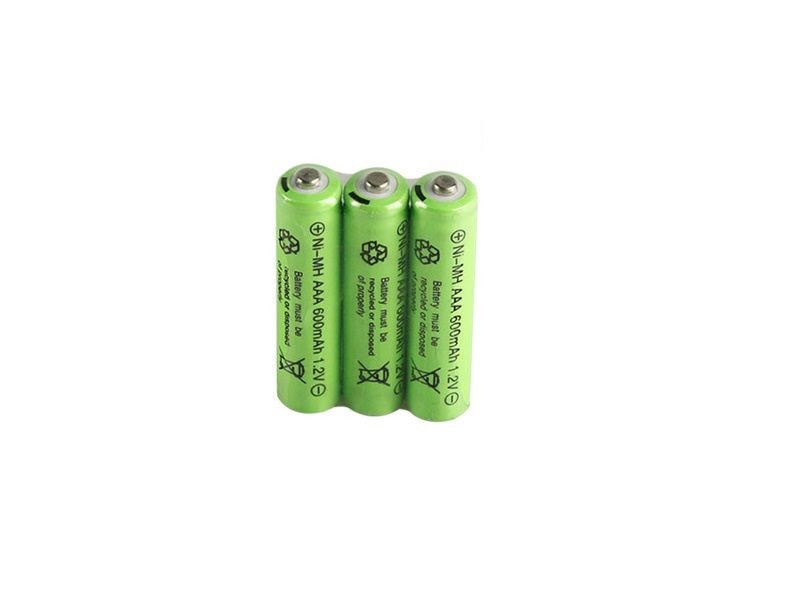 1.2V AAA Rechargeable Battery 600mAh Rechargeable Ni-MH Batteries