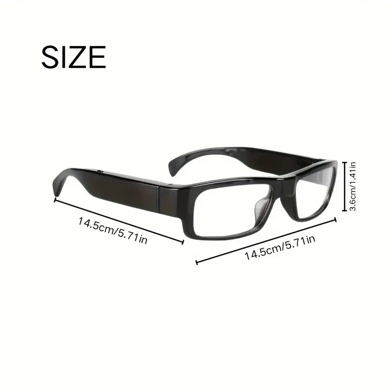 Wearable 1080P HD Camera Glasses - Smart Video Camera