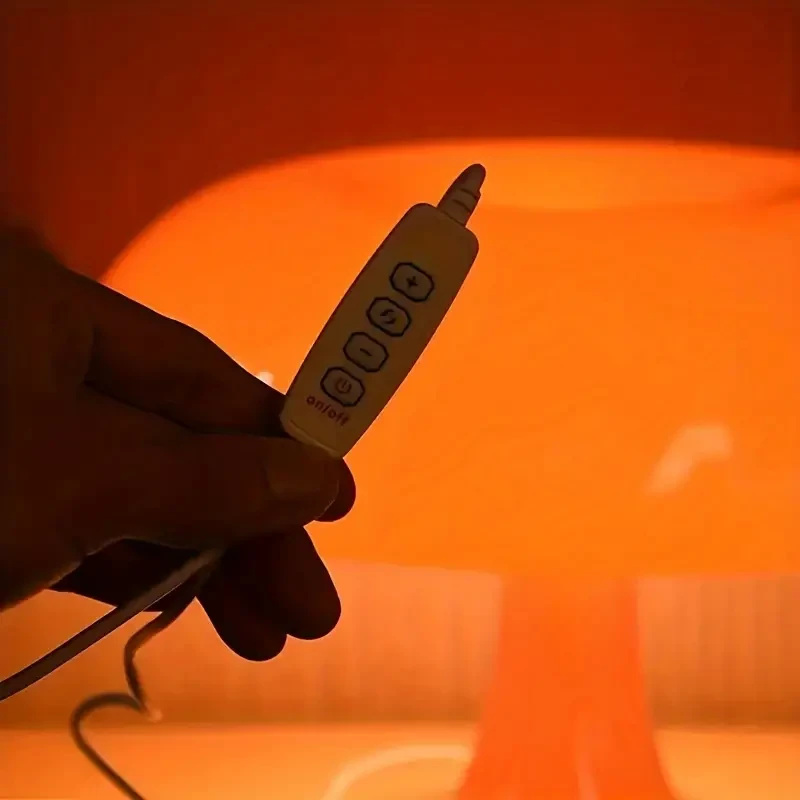 LED Mushroom Table Lamp - Modern Minimalist for Hotel and Home Decor