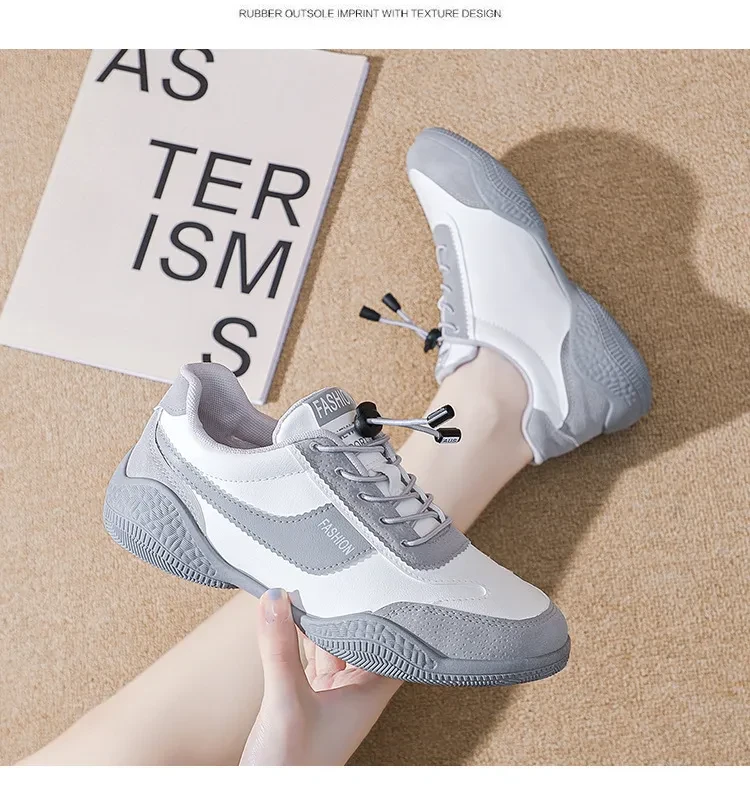 White Shoes Women's Breathable Lightweight Casual Sports Running Shoes