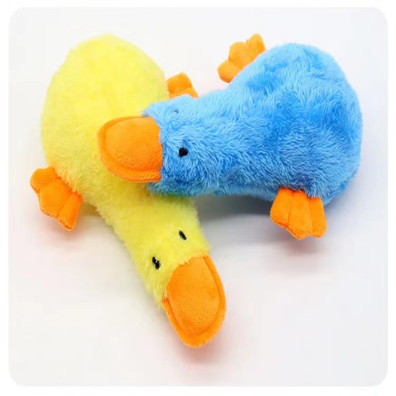 Dog Pet Sound Toy Plush Duck