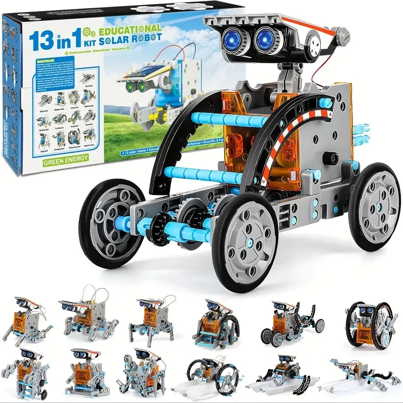 STEM 13-in-1 Solar Robot Construction Kit for Kids