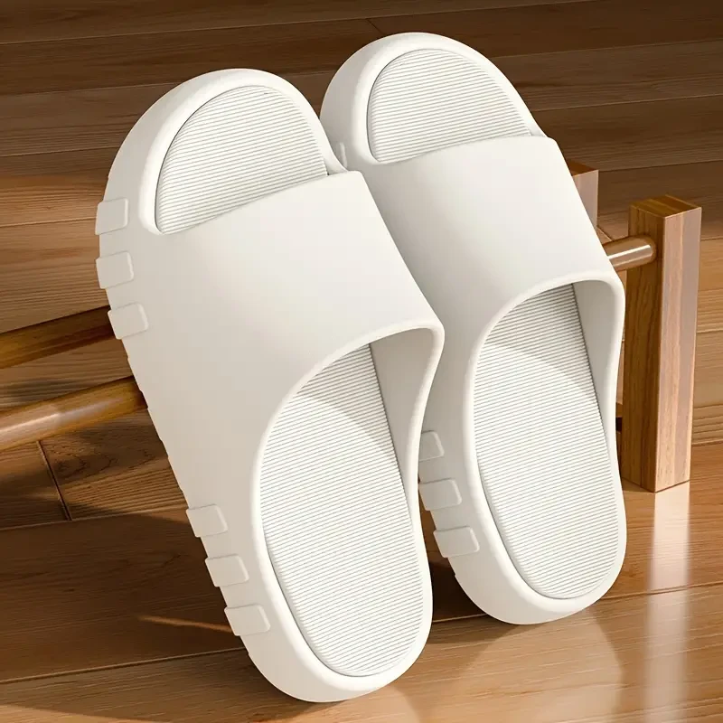 Soft Sole Lightweight Solid Color EVA Pillow Slides