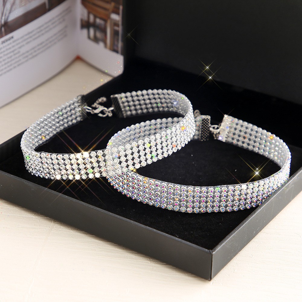 Crystal Rhinestone Choker