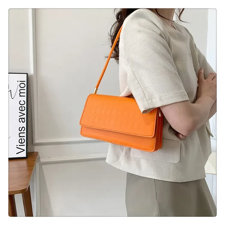 New Fashion Simple Western Style Shoulder Underarm Bag