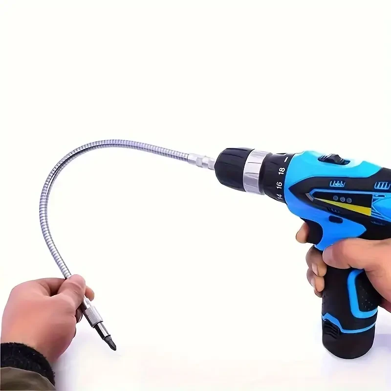 Flexible Electric Drill Shaft 300mm Drill Bit Shaft Extention For Electric Screwdriver Bit Adapter