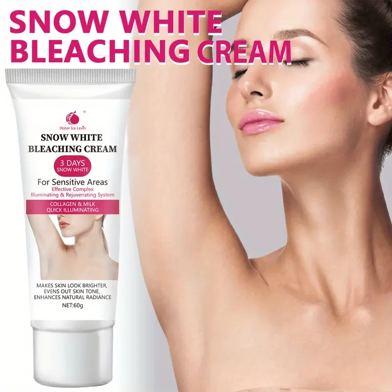 [Top-Rated] Radiant Skin Brightening Cream with Vitamin C & Centella Asiatica - Hydrating & Exfoliating, Fragrance-Free, Low Allergy Formula for All Skin Types, Moisturizing Body & Private Area Whitening Cream