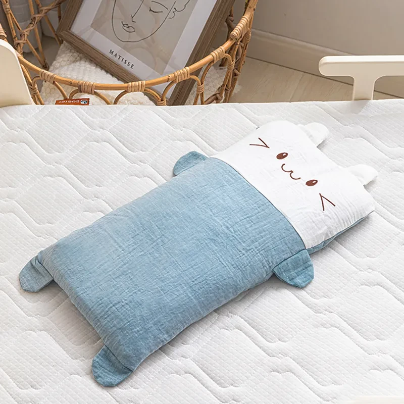 Children's Pillow Four Seasons Universal Newborn Baby 3 Months 6 Summer Breathable Baby Buckwheat Pillow For Children Over 1 Year Old