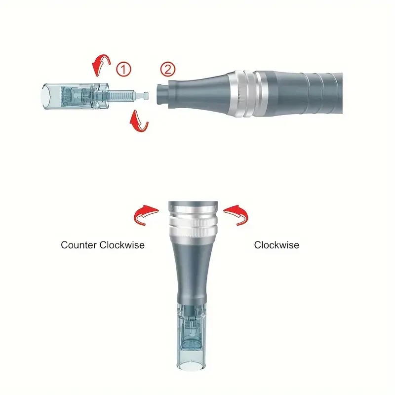 15pcs Nano HR Dr Derma Pen M8 Kit - USB Rechargeable, Fragrance-Free Skin Care Tool for Face & Body