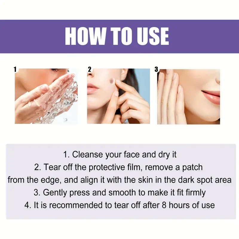 [Buy 1 Get 1 Free] 144pcs/Box Dark Spot Covering Patch, Black Spot And Sun Spot Covering Patches, Invisible Stickers For Makeup