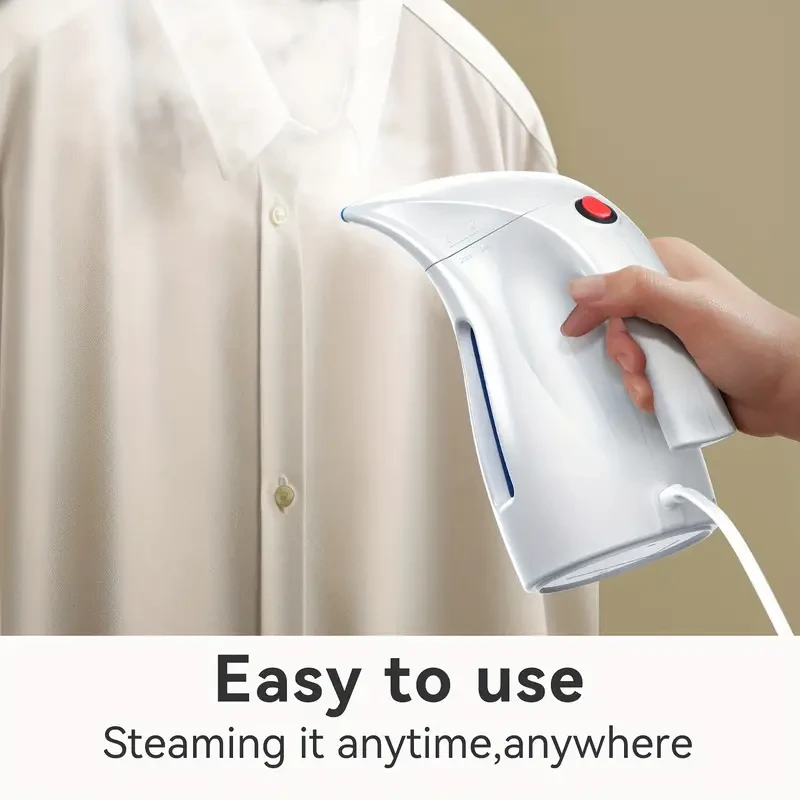 HiLIFE Steamer for Clothes - Portable Handheld Design, 240ml Capacity, 700W