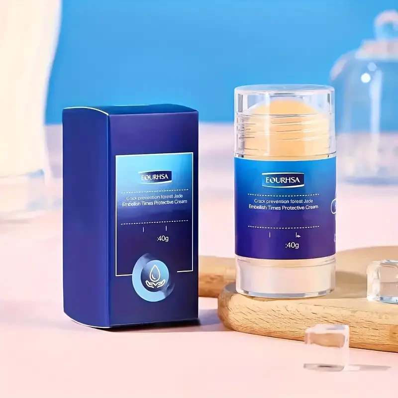 6pcs Set 40g Miracle Healing Foot Cream - Anti-Cracking Formula, Intensely Moisturizes & Softens Dry, Cracked Feet, Prevents Future Breakage, Nourishes with Plant Squalene for Smooth, Revitalized Skin