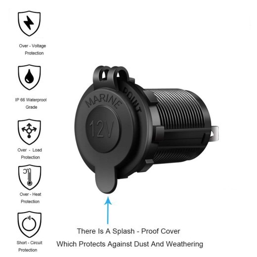 Female Seat With Extension Cord Fuse