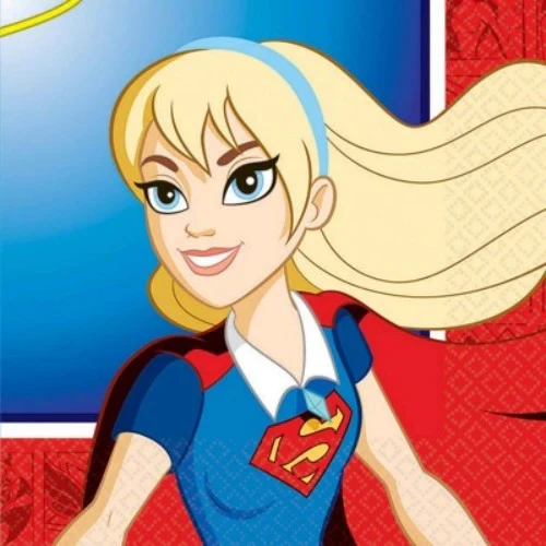 Beverage Napkins - Dc Superhero Girls - Pack of 16