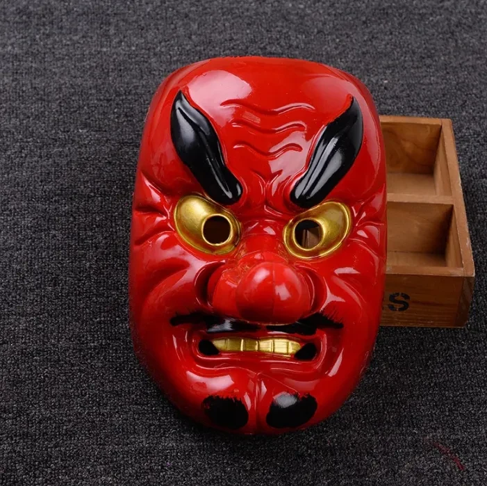 Film Theme Resin Drama Prajna Mask Japanese Samurai Sky Dog Mask
