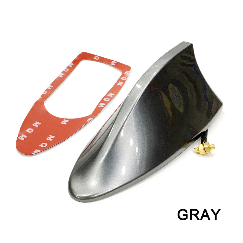 Car Shark Fin Antenna Cover Base  Stylish Radio Signal Aerial Replacement for Car Roof