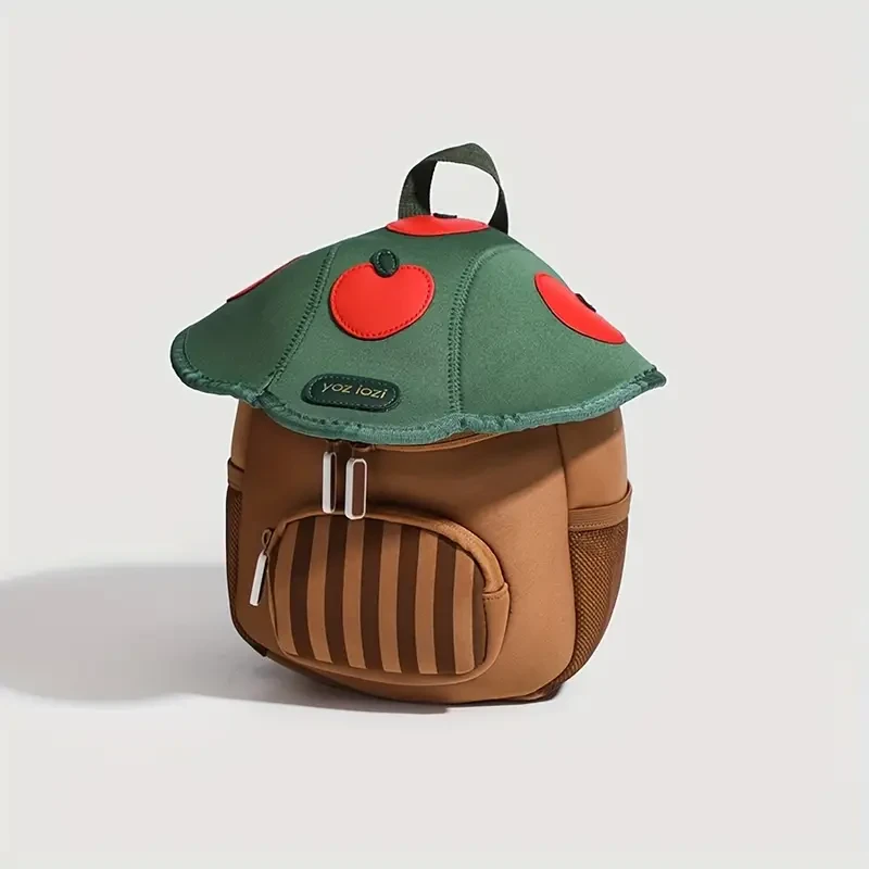 Cute Mushroom Design Kids' Backpack
