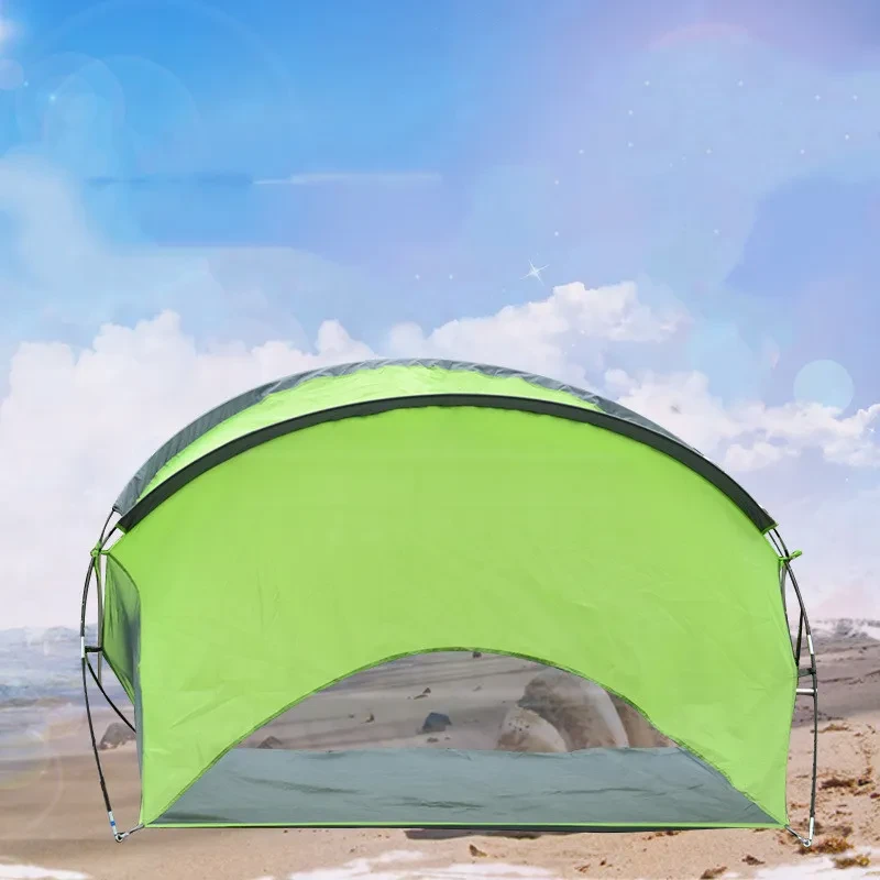 New Beach Tent Outdoor Camping Supplies Canopy Camping Beach Tent Outdoor Double Travel Fishing