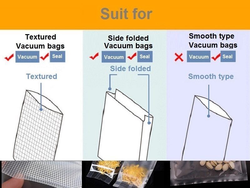 Food Vacuum Sealer + 5 BAGS