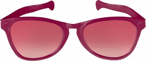 Jumbo Glasses - Burgundy