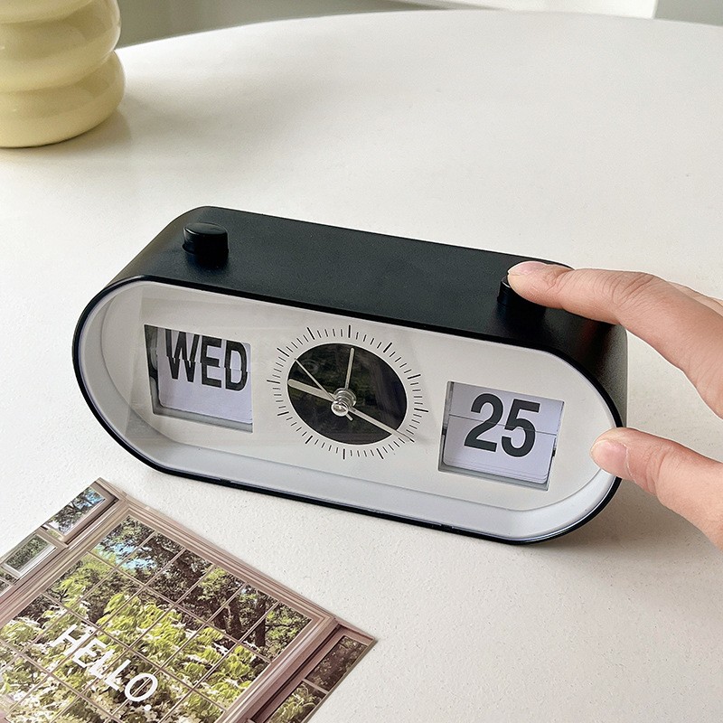 Desk Alarm Clock Decompression Ring Manual