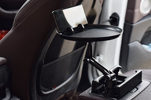 Adjustable Car Cup Holder Drink Coffee Bottle Organizer Accessories Food Tray Automobiles Table For Burgers French Fries