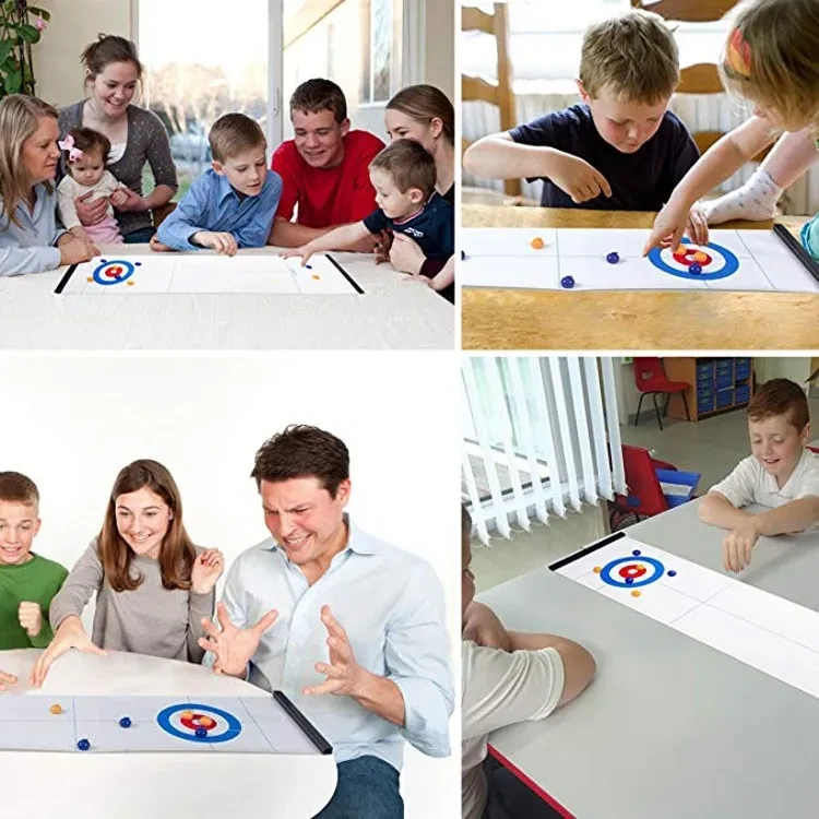 Curling table games