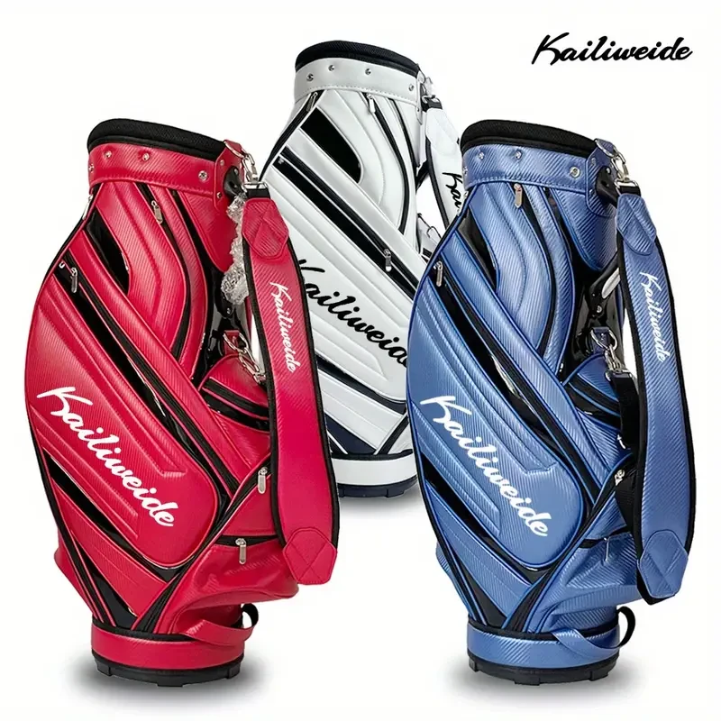 Premium Water-Resistant Golf Club Carrier Bag Lightweight with 5-Way Divider & Dual Strap System