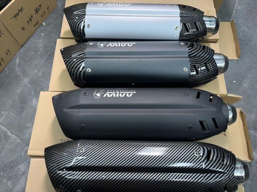 51mm Motorcycle Exhaust Pipe Modification