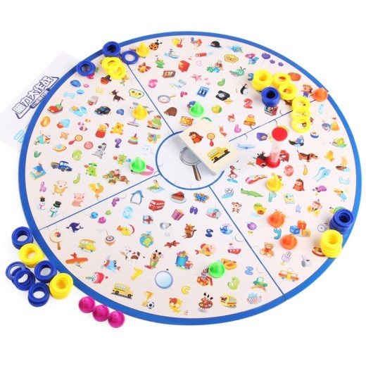 Board game little detective find a picture of a big brain battle brain game toy
