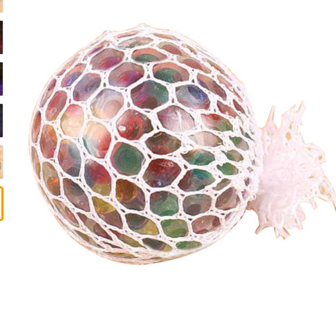 Mesh Ball Multi Color Vent Grape Ball Squeezing Toys