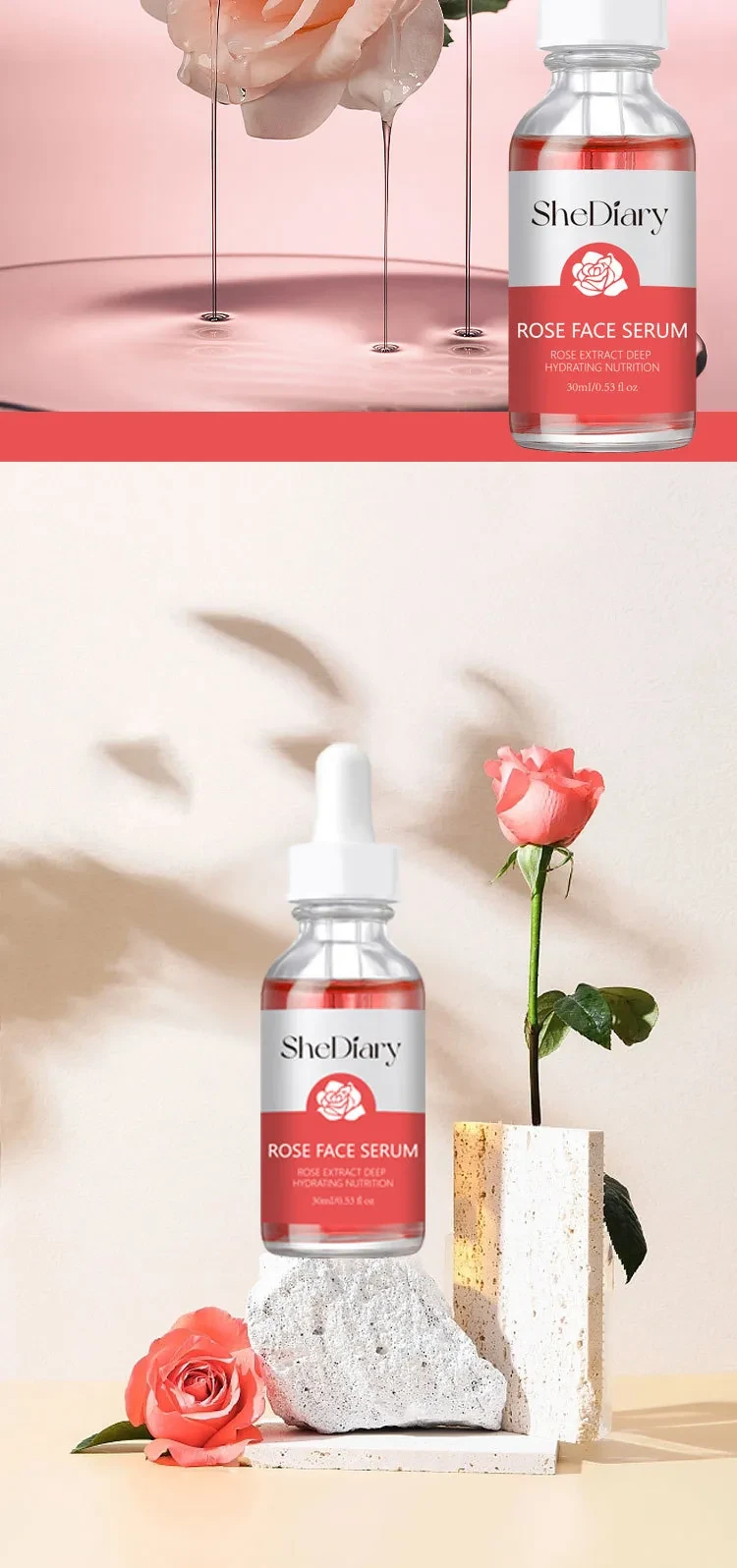 Rose Nourishing Moisturizing Care Solution