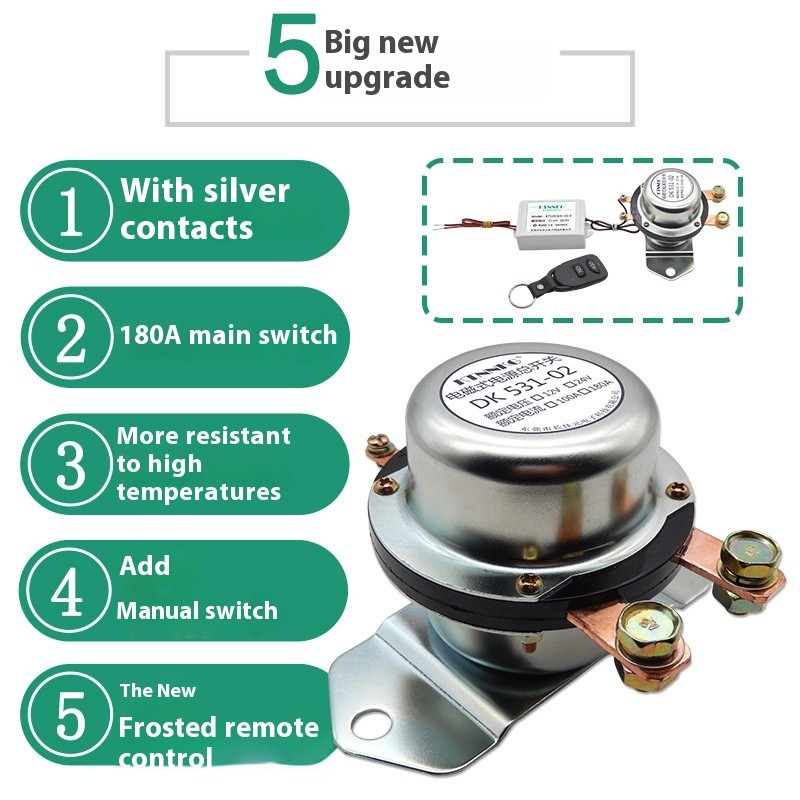 Automotive Leakage Electromagnetic Leakage Circuit Breaker Intelligent Power Supply Remote Control