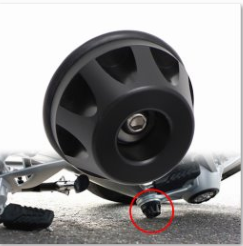 Motorcycle Modified Parts Rear Wheel Axle Rubber