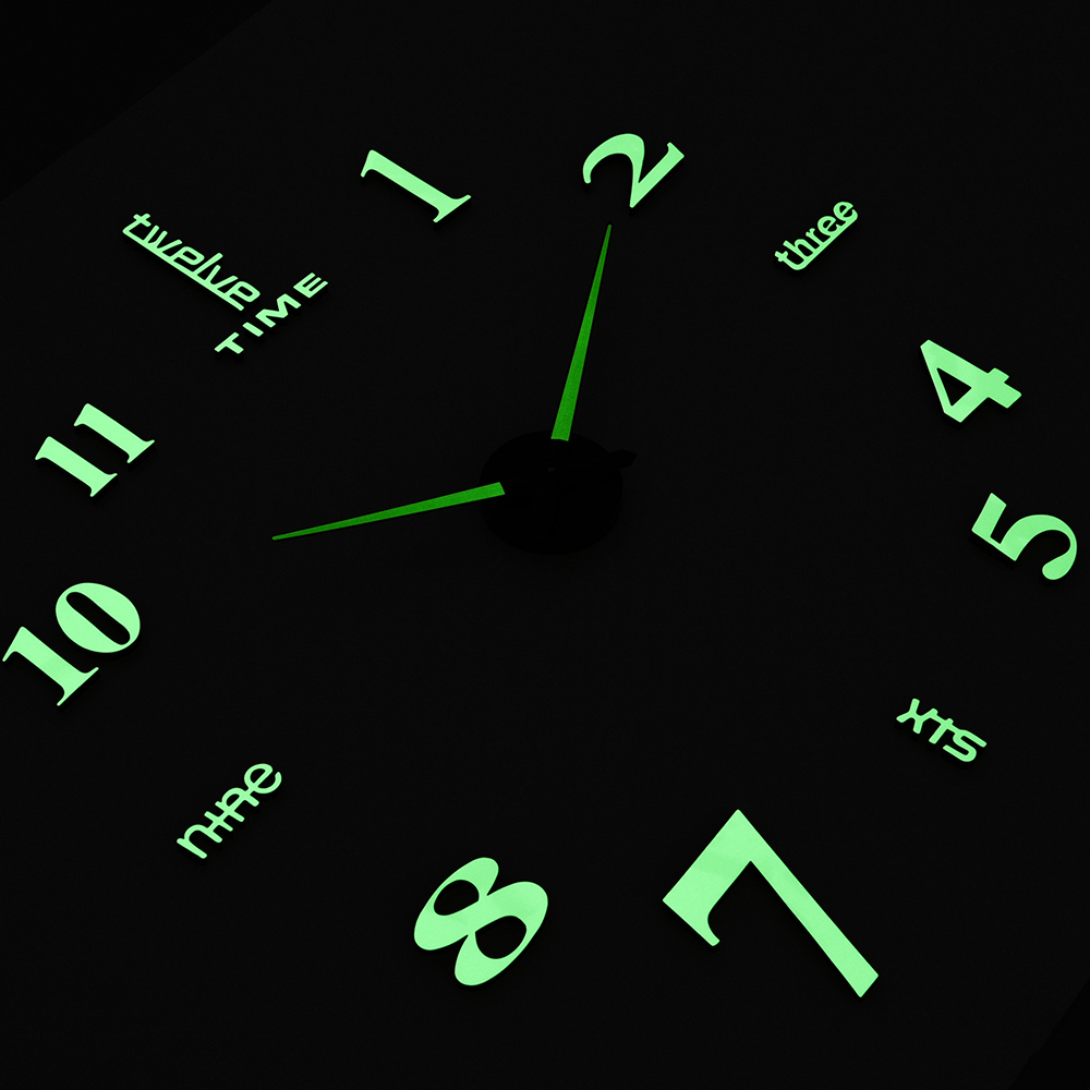 Mirror Living Room Creative Wall Clock Product Decoration