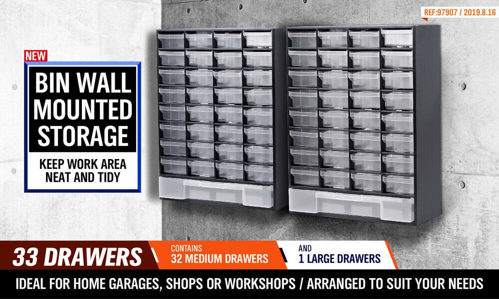 Tool Box Organizer 33 Drawers