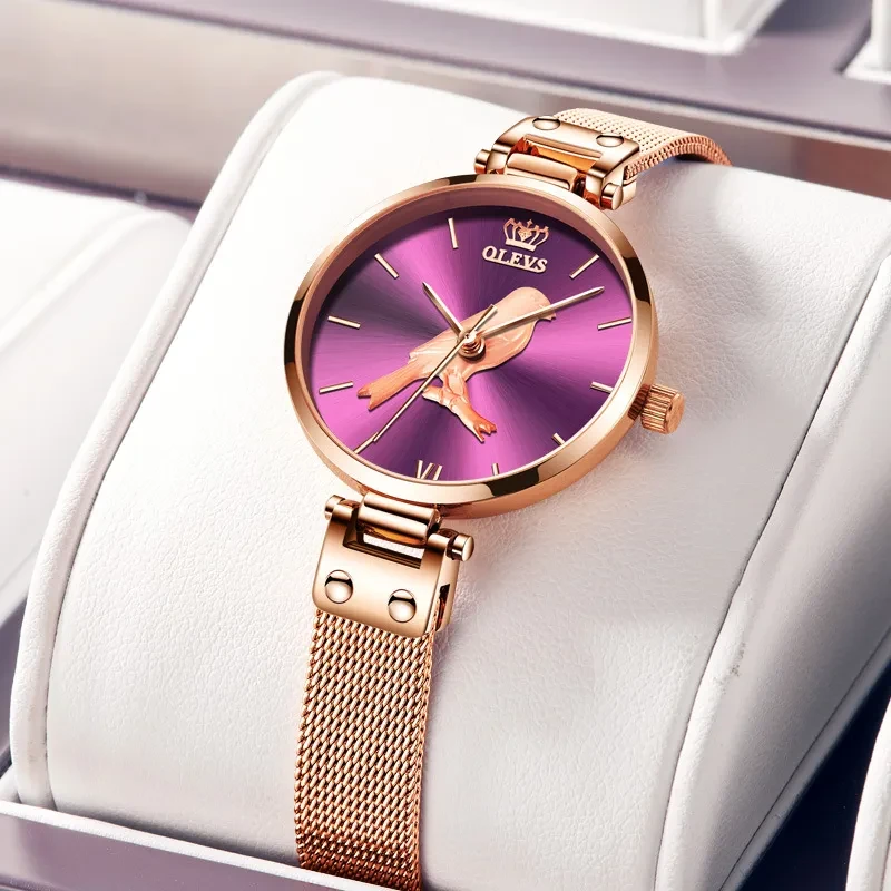 Ultra-thin quartz watch ladies