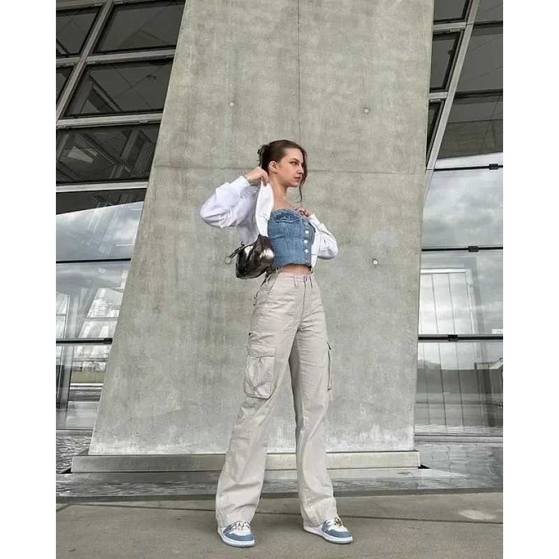 Women's Fashion Straight Jeans In Autumn