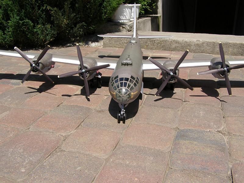 1:47 Boeing B-29 Super Fortress Paper Model Kit