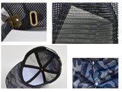 9001 Black Sun HatS Wide Brim Bucket Outdoor Fishing Hiking Cap UV Protection