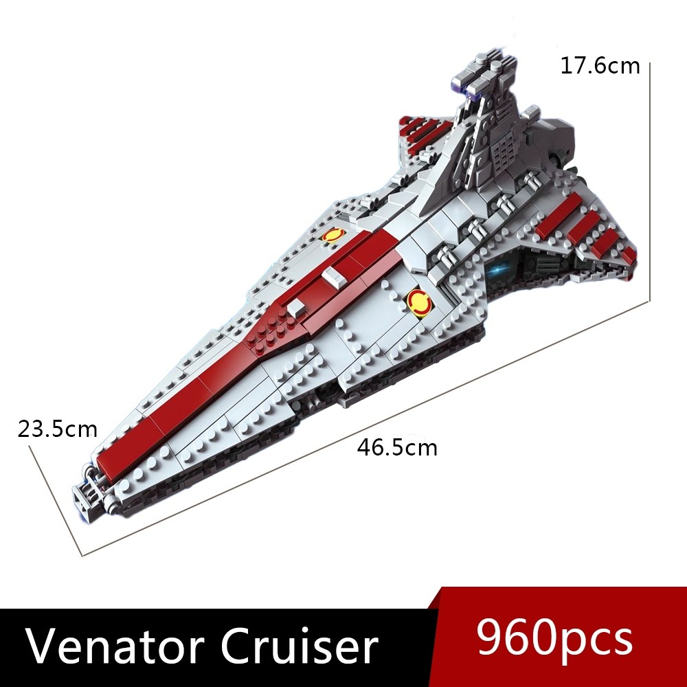 67106 JIESTAR High-Tech Moc Venator Attack Cruiser