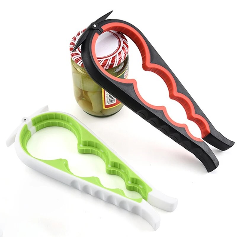 4-in-1 Multi-Functional Can and Bottle Opener