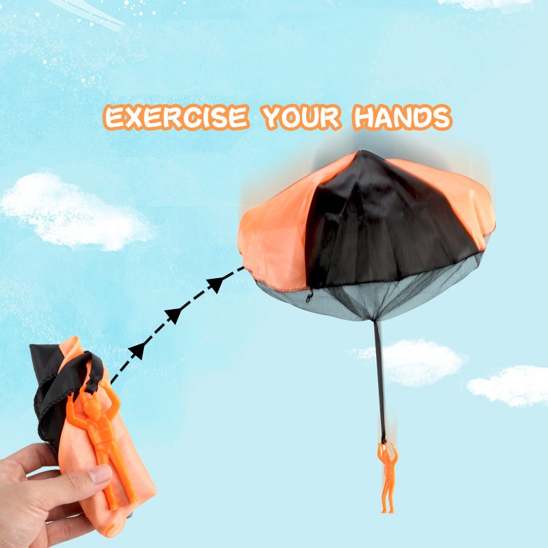 Mini Parachute Decompression Toy for Kids