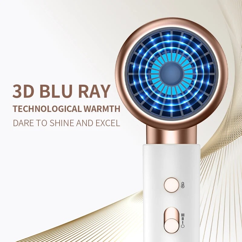 High-Speed Electric Hair Dryer  Low Noise, Constant Temperature, Quick-Drying