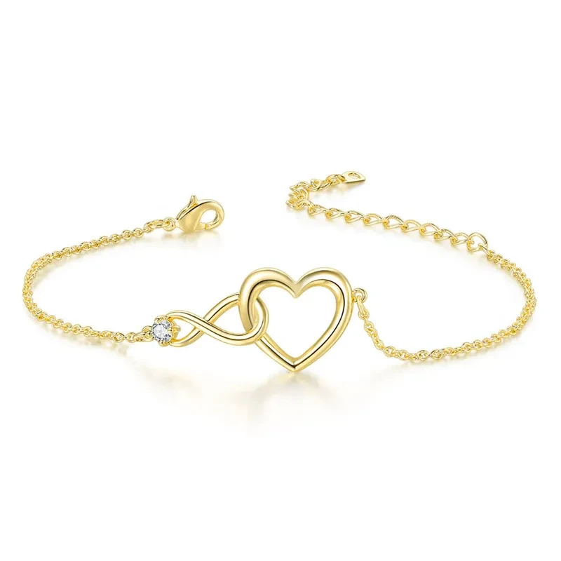 Heart-shape Love Bracelet Gift For Valentine's Day