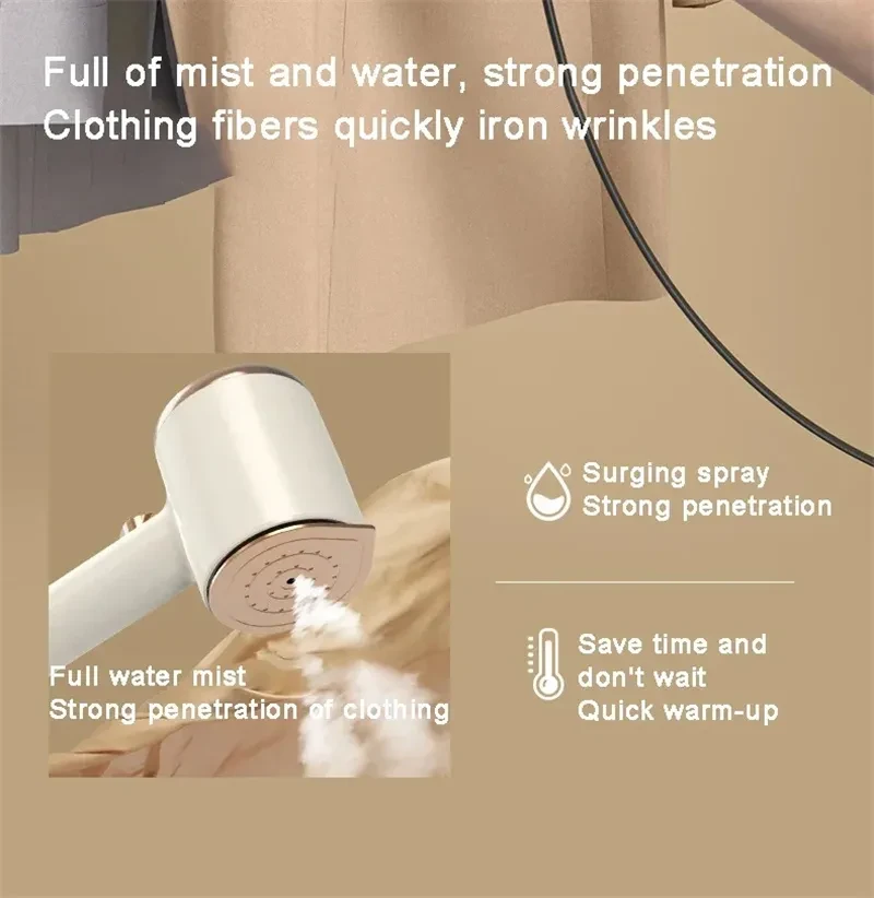 Mini Portable Handheld Garment Steamer Fabric Steam